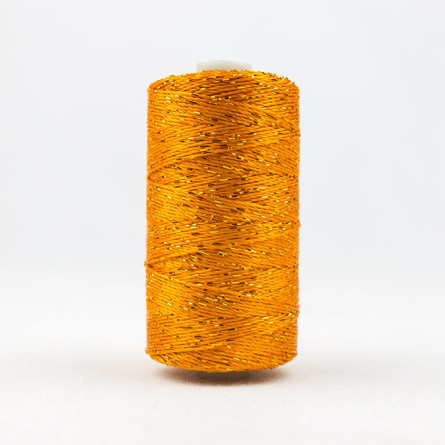 DAZZLE: 8wt Rayon Metallic 200yds-Pumpkin 2108
