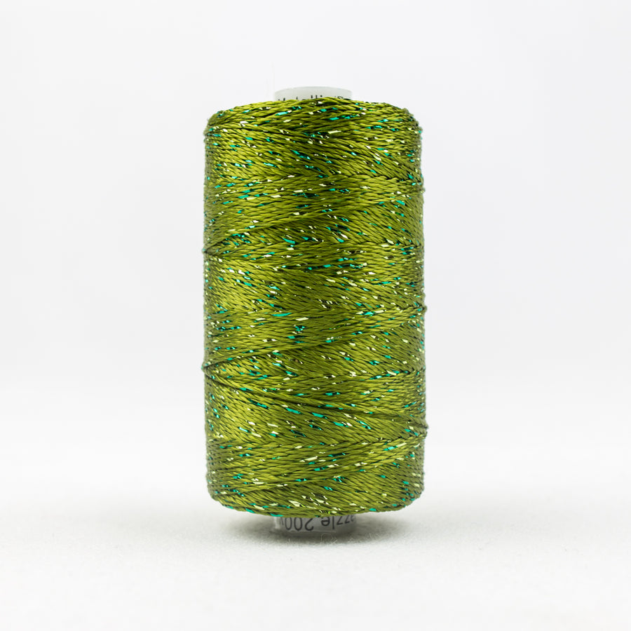DAZZLE: 8wt Rayon Metallic 200yds-Avocado 2235