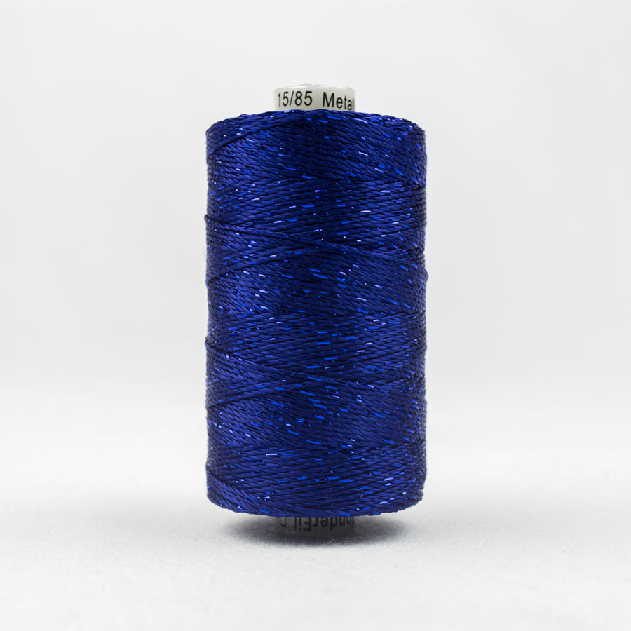 DAZZLE: 8wt Rayon Metallic 200yds-Dark Blue 50