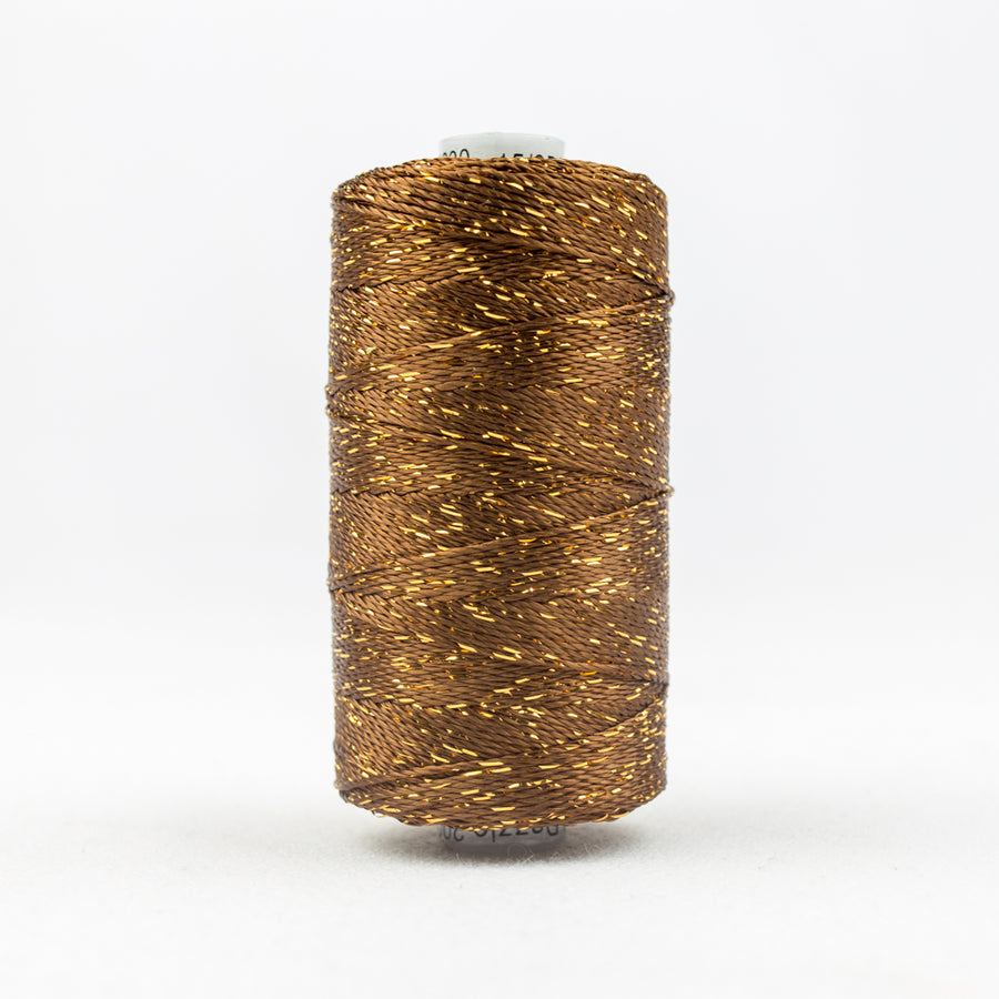 DAZZLE: 8wt Rayon Metallic 200yds-Nutmeg 6230