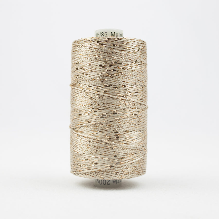 DAZZLE: 8wt Rayon Metallic 200yds-Ecru 7102