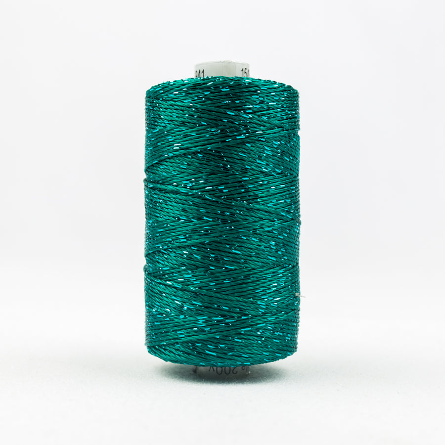 DAZZLE: 8wt Rayon Metallic 200yds-Bluegrass Green 941