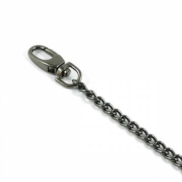 Purse Chain with Hooks 44in Long: Gunmetal