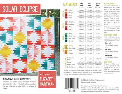 SOLAR ECLIPSE - Elizabeth Hartman