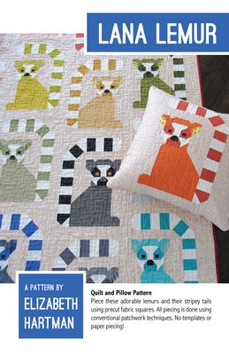 LANA LEMUR QUILT PATTERN - Elizabeth Hartman