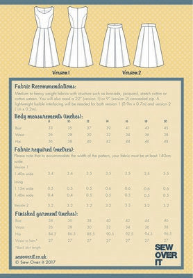 SEW OVER IT: Elsie Dress Pattern