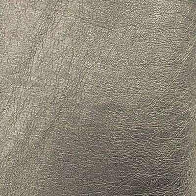 Faux Leather Fabric 54 x 19- Metallic Grey