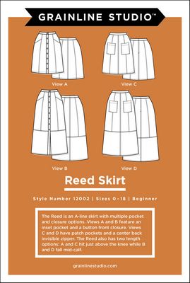 Grainline Studios: Reed Skirt (sizes 0–18)