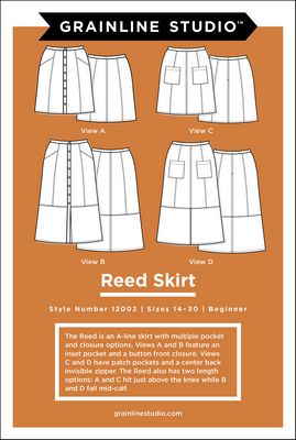 Grainline Studio: Reed Skirt size (sizes 14–30)