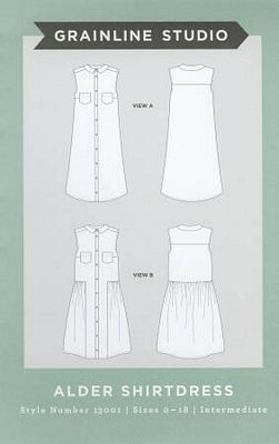 Grainline Studios: Alder Shirt Dress (sizes 0–18)