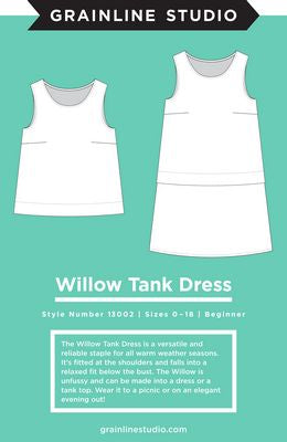 Willow Tank and Dress - Grainline Studios