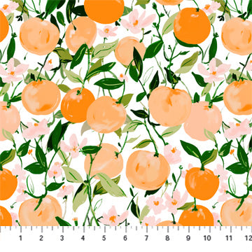 Sung Knits: Orange 1-Yard Pre-Cut