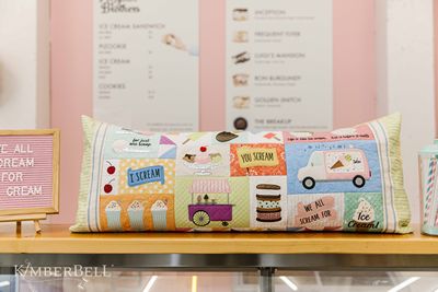 Kimberbell: Two Scoop Bench Pillow Kit