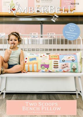 Kimberbell: Two Scoop Bench Pillow Design CD