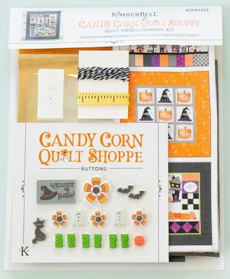 Candy Corn Quilt Shoppe Embellishment Kit