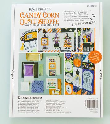 Candy Corn Quilt Shoppe Embellishment Kit