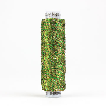 STARRY NIGHT DAZZLE: 8wt Rayon Metallic 200yds-Moss 09