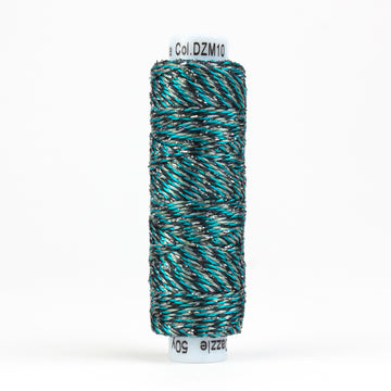 STARRY NIGHT DAZZLE: 8wt Rayon Metallic 200yds-Blue Bird 10
