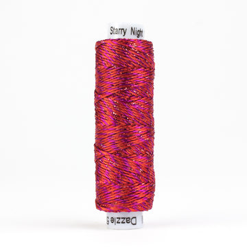 STARRY NIGHT DAZZLE: 8wt Rayon Metallic 200yds-Seduction 17