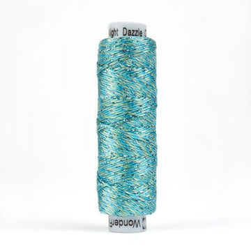 STARRY NIGHT DAZZLE: 8wt Rayon Metallic 200yds-Sea Foam 20