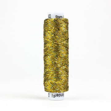 STARRY NIGHT DAZZLE: 8wt Rayon Metallic 200yds-Bronze 22