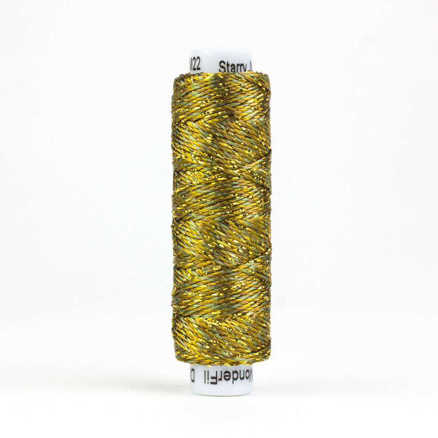 STARRY NIGHT DAZZLE: 8wt Rayon Metallic 200yds-Bronze 22