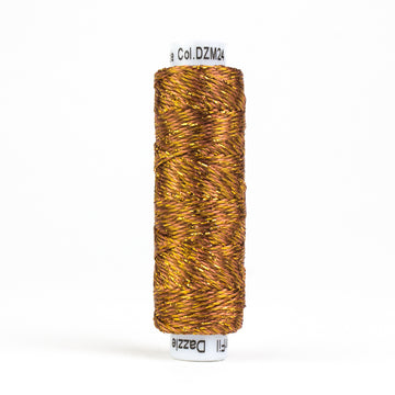 STARRY NIGHT DAZZLE: 8wt Rayon Metallic 200yds-Copper 24