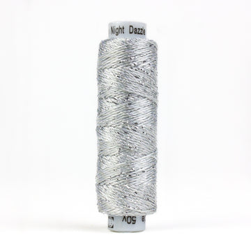 STARRY NIGHT DAZZLE: 8wt Rayon Metallic 200yds-Ice 30