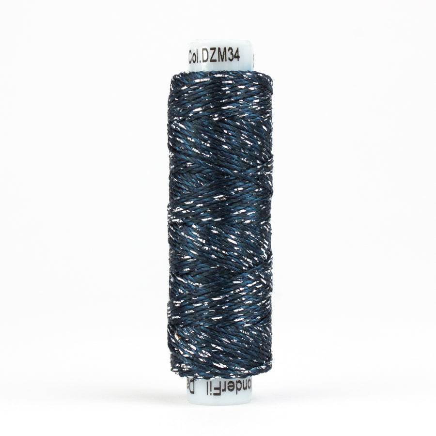 STARRY NIGHT DAZZLE: 8wt Rayon Metallic 200yds-Freeze 34