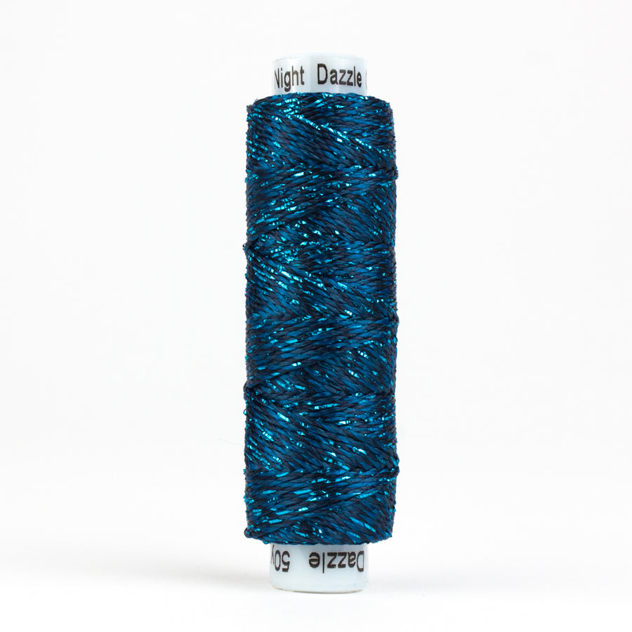 STARRY NIGHT DAZZLE: 8wt Rayon Metallic 200yds-Witching Hour 35