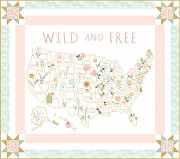 Wild and Free Panel Quilt Kit