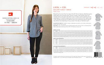 LIESL + CO: Gallery Tunic & Dress