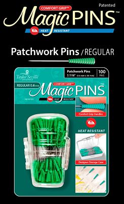 Magic Pins Patchwork Regular 100pc
