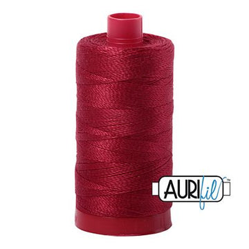 Aurifil: 12wt Cotton-Burgundy 1103
