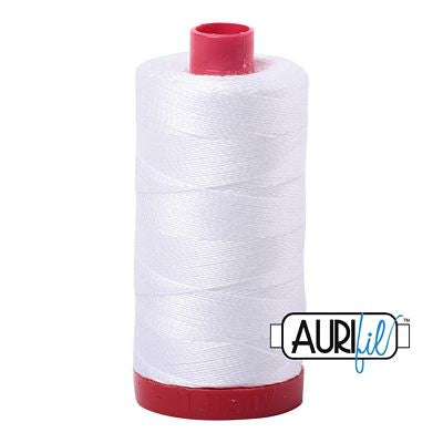 Aurifil Cotton 12wt White