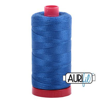 Aurifil: 12wt Cotton-Medium Blue 2735