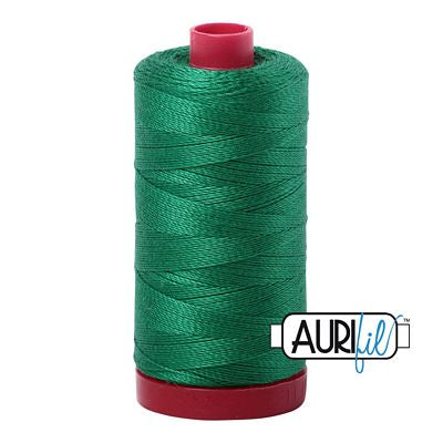 Aurifil: 12wt Cotton-Green 2870