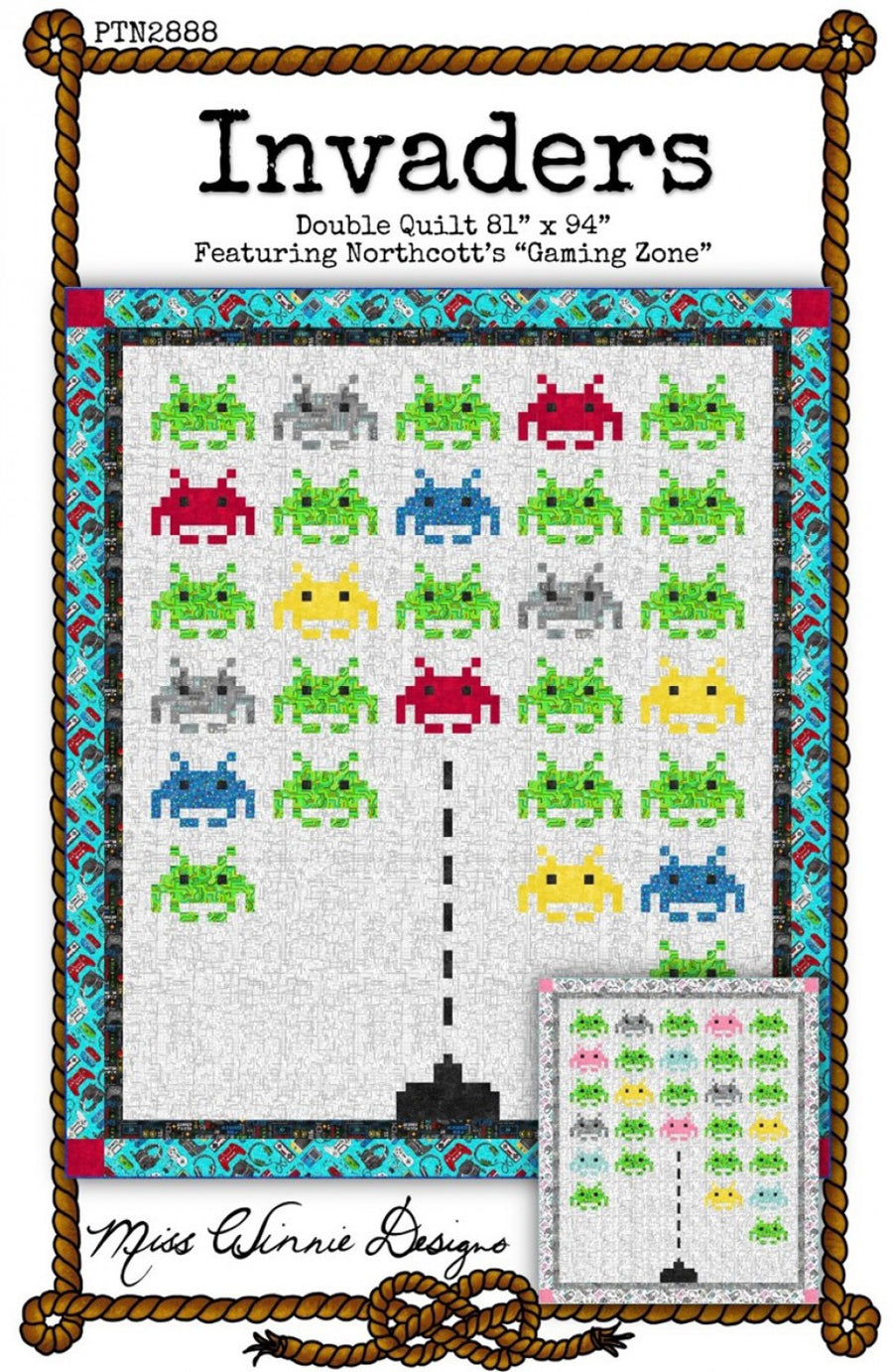 INVADERS: Quilt Kit