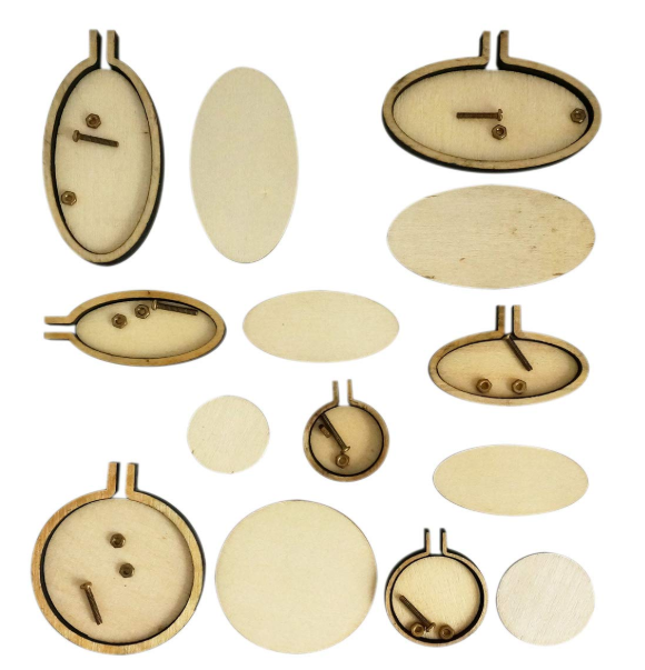 Mini Assorted Shape Hoops
