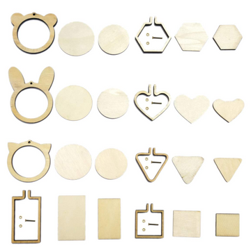 Mini Assorted Shape Hoops