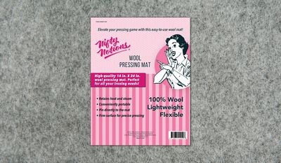 WOOL PRESSING MAT 14x24