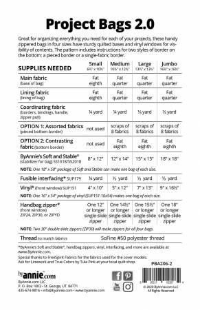 byAnnie: Project Bags 2.0