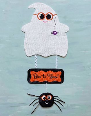 Boo Whimsical Wall Hangings