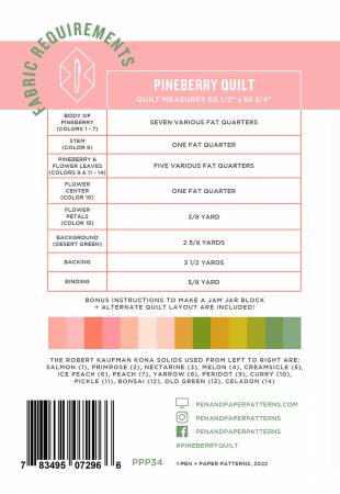 Pineberry Quilt