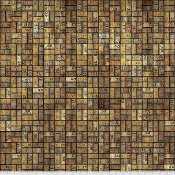 Eclectic Elements: Measurement - Neutral (1/4 Yard)
