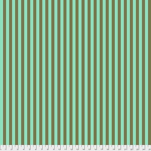 Tula Pink TRUE COLORS: Tent Stripes in Agave (1/4 Yard)