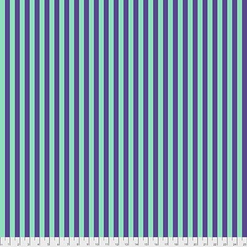 Tula Pink TRUE COLORS: Tent Stripes in Iris (1/4 Yard)