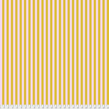 Tula Pink TRUE COLORS: Tent Stripes in Marigold (1/4 Yard)