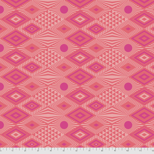 Tula Pink Daydreamer: Lucy in Dragonfruit (1/4 Yard)