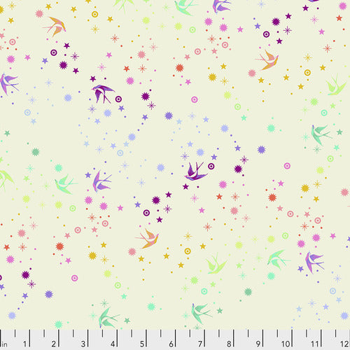 Tula Pink TRUE COLORS: Fairy Dust-Cotton Candy (1/4 Yard)